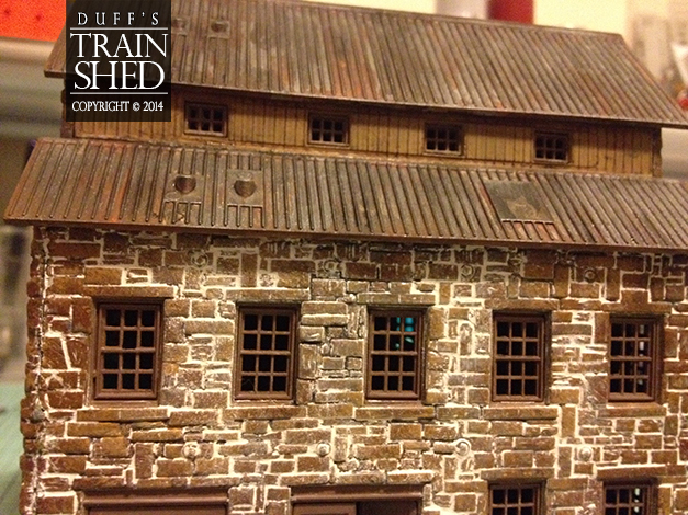 RDA Delaney Iron Works - stone building near completion