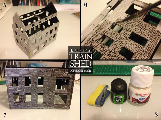 RDA Delaney Iron Works - preparing the walls