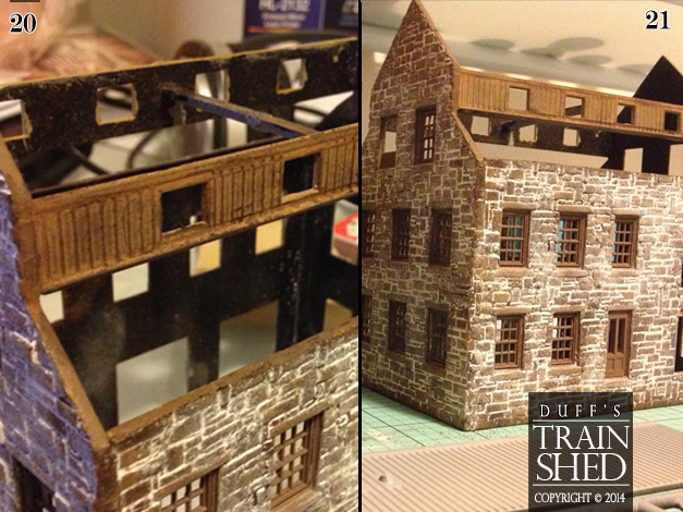 RDA Delaney Iron Works - finishing the clerestory walls