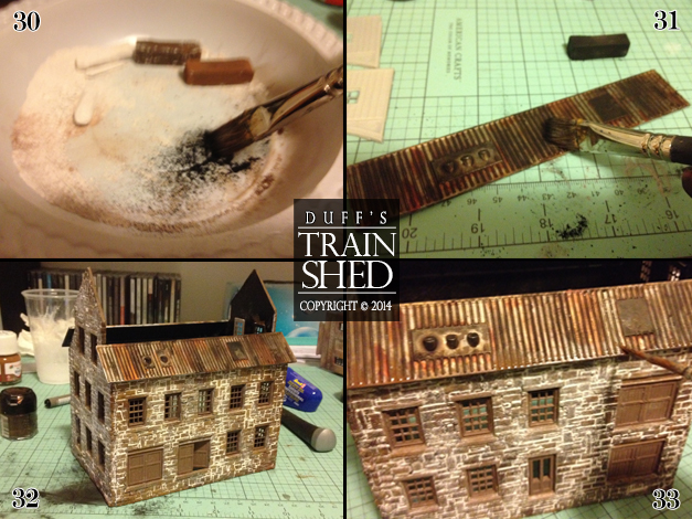 RDA Delaney Iron Works - finishing the roof