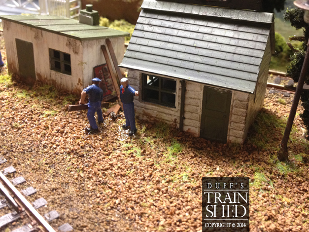 Autumn in Hollow Grove - storing the junk