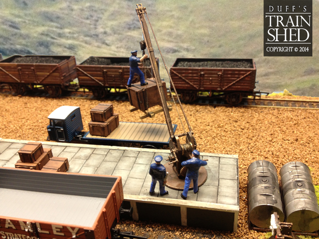 Autumn in Hollow Grove - another angle of the crane